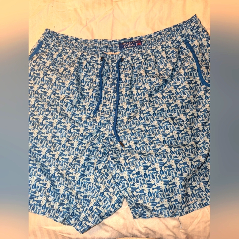 Swim Trunks Mr. Swim Size XXL Fish Pattern